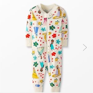 Hanna Andersson Disney Princess Baby Zip Sleeper